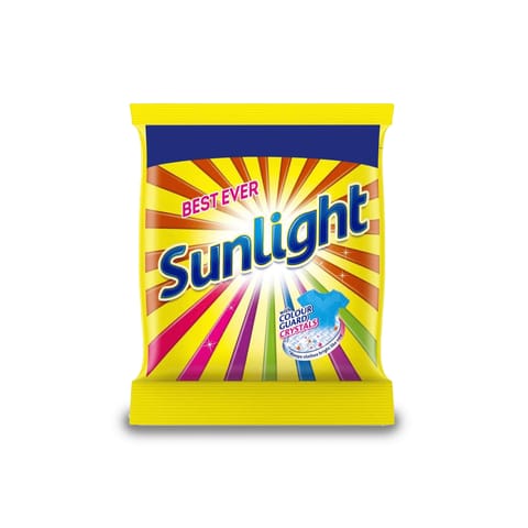 Sunlight Detergent Powder, 500 gm Pouch