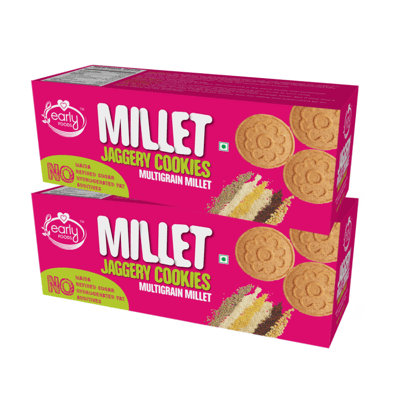 Twin Pack - Multi-grain Jaggery Cookies
