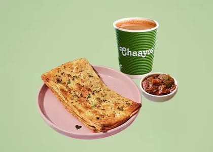 Desi Chai With Ajwain Paratha