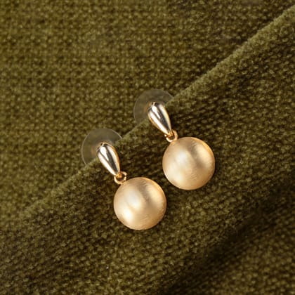 Golden Ball Trinket Drop earrings