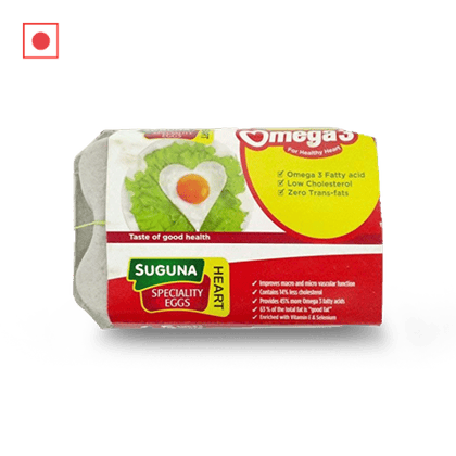 Suguna Eggs - Heart, 6 Pcs Pack