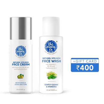 Vita Rich Cream + Mini Vita Rich Facewash + Rs 400 GiftCard