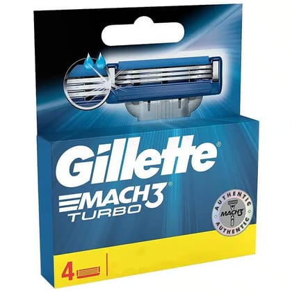 Gillette Mach3 Turbo Men's Razor Blade Refills, 20 Count, Mens Blades