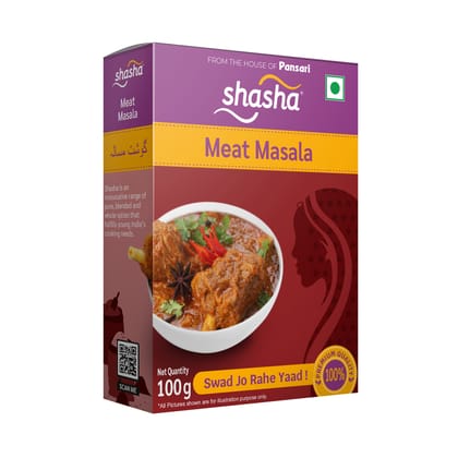 SHASHA MEAT MASALA 100g  (FROM THE HOUSE OF PANSARI)