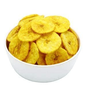 Yellow banana chips  100 gram