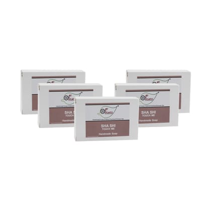 Artnweavess SHA SHI Touchme Handmade Soap NT, 100 gm - Pack of 5