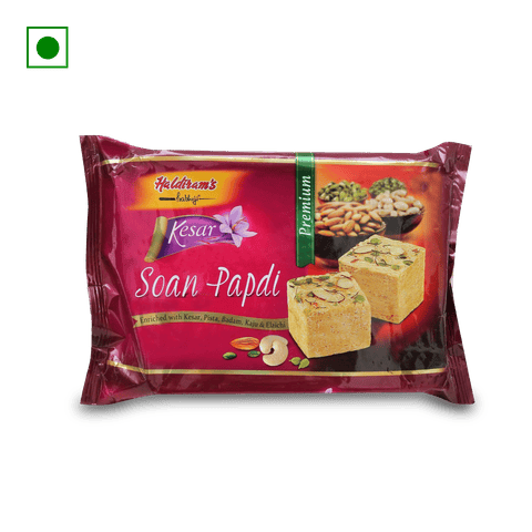 Haldiram's Kesar Soan Papdi, 400 gm