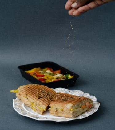Veg Pesto Sandwich