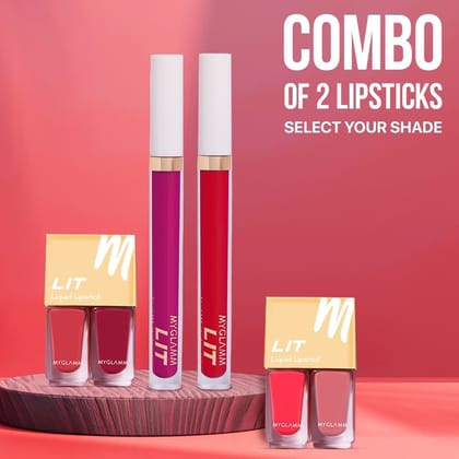 LIT Liquid Matte Lipstick + LIT 2 in 1 Liquid Matte Lipstick