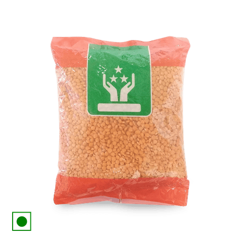 3 S Pulses Whole Red Malka Masoor Dal, 500 gm Pack