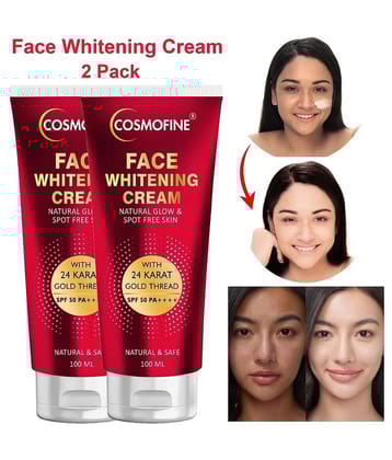 COSMOFINE Day Cream All Skin Type Saffron ( 100 ml )