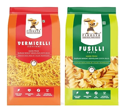 Finosta Vermicelli, 1 Kg With Fusilli Combo Pack