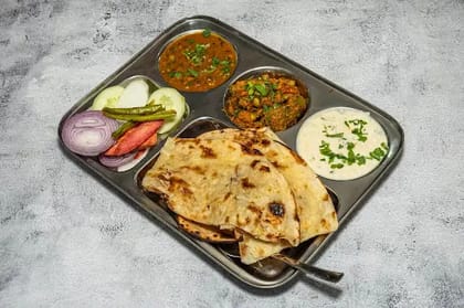 Paneer Naan Thali