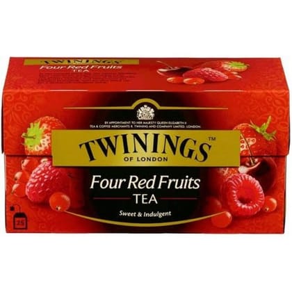 Twinings Four Red Fruits Tea 25 Tea Bags