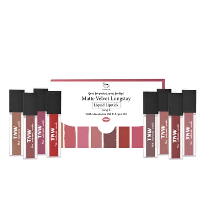 Mini Liquid Lipstick Pack of 8 with box