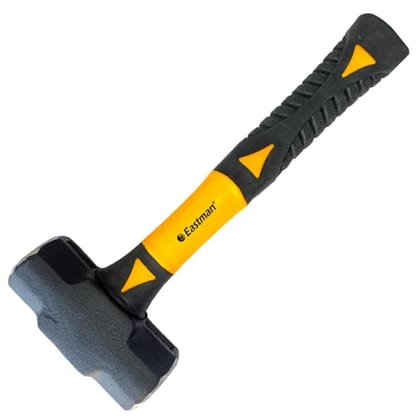 Eastman Sledge Hammer With Fibre Glass Handle For Better Gripping And Shock Proof Application Industrial & Professional Use with just 1350 gms weight (E-3036)