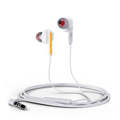 Ubon Power Beats UB-600 Wired Earphones-White