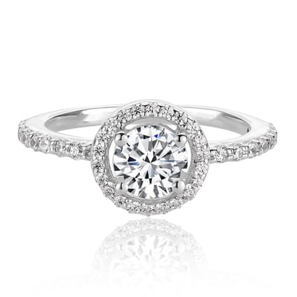 Reece Engagement Ring-9 / Silver
