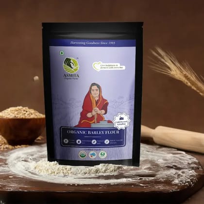 Organic Barley Flour - 400 gm-400 gm