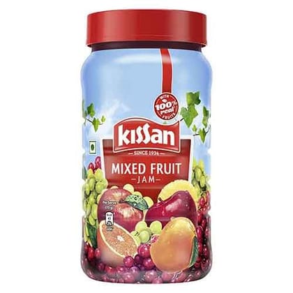 Kissan Mixed Fruit Jam Bottle,1Kg