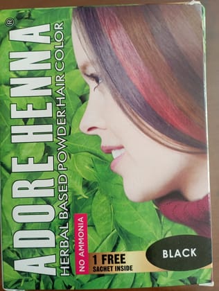 Adore henna herbal based powder hair color
