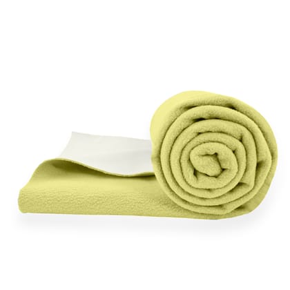 Waterproof Quick Dry Protector Sheet, Baby Bed Protector (140 X 100 CM), Pack of 1 -YELLOW-140 X 100 / YELLOW / PRO_YLW_L