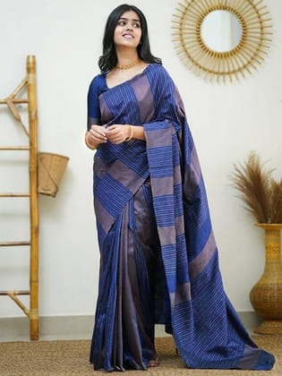 Zari Silk Blend Banarasi Saree
