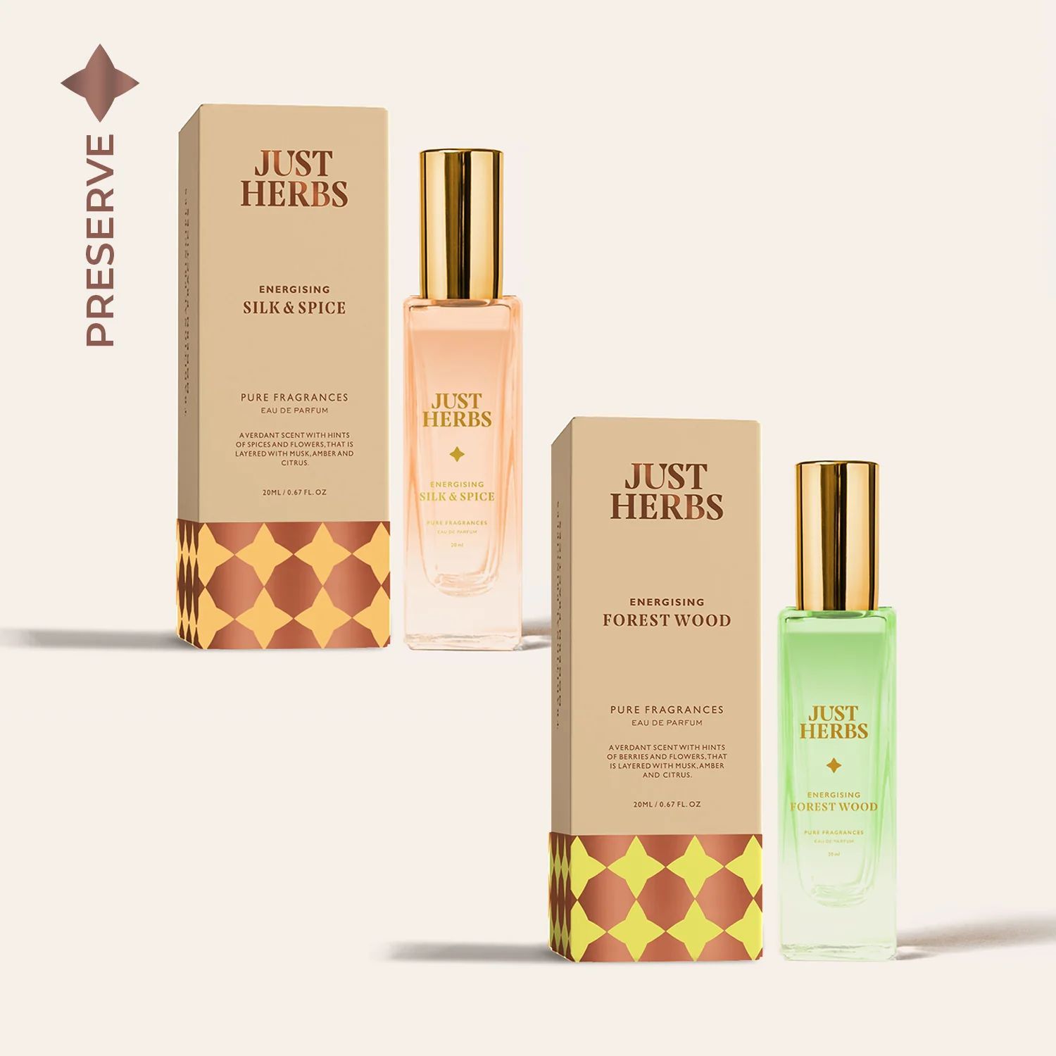 Long Lasting Eau de Parfum - Pack of 2