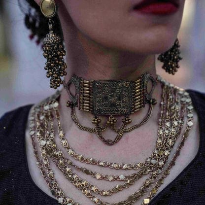 Choras Chain Choker Necklace