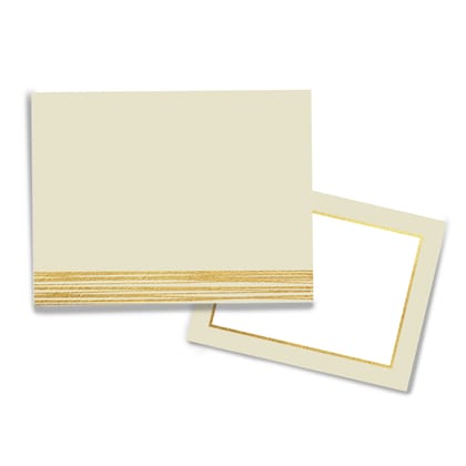 Classic - Notecards-Pack of 10 / Cream / No