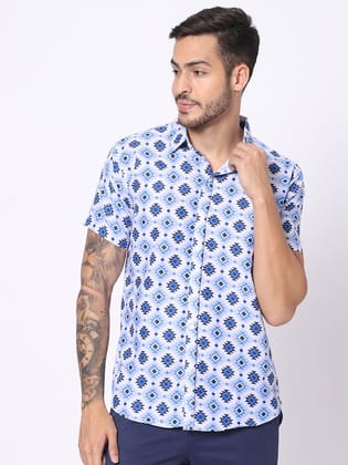 Classic Fit Ethnic Motifs Printed Casual Shirt