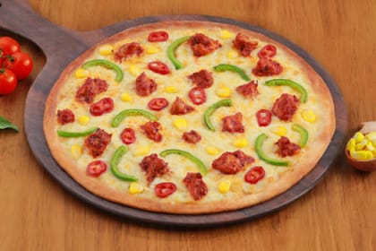 Peri Peri Chicken Pizza [10" Large] __ Thin Crust