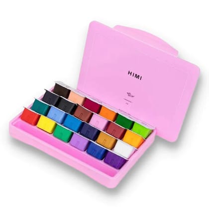Himi Gouache Paint Set Of 24X30Ml Shades (Choose Colour)-PINK