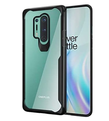 Shockproof transparent silicone Safe case for Oneplus 8 pro