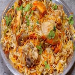Chicken tikka biryani