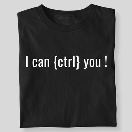 I CAN {CTRL} YOU !-Black / S