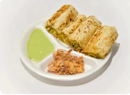 Paneer Malai Tikka Roll