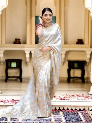 Woven Design Zari Banarasi Saree
