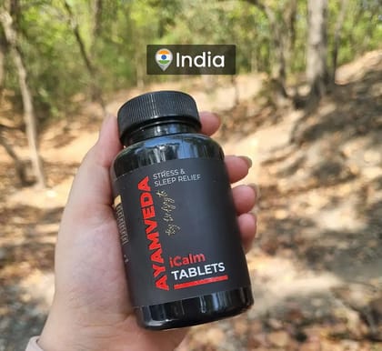 Dr. Ajayita's iCalm Sleep and Stress Tabs-120 Tabs