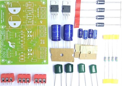 TDA2030 20w + 20 Watt Stereo Amplifier Board - Easy to Make Hobby Kit  by MYPCB