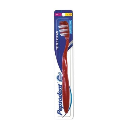 Pepsodent Toothbrush Triple Clean Soft