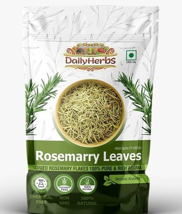 DailyHerbs Rosemary Dried Leaf for Food , Skin Glow , Hair 100 gm