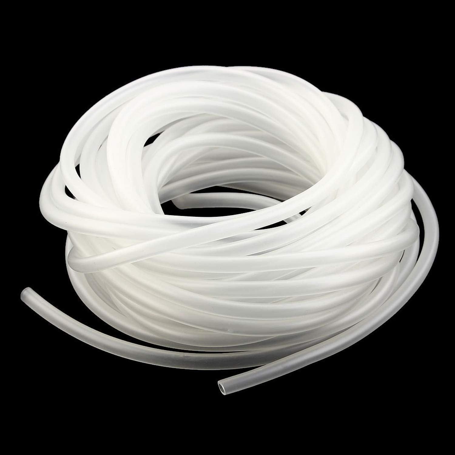 Buraq Imported Silicone Flexible Oxygen Air Pump Tube Pipe Soft White (10M/20M/30M/40M/50M) (40M)-30M