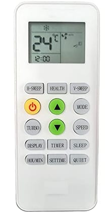 Ehop KKG12B-C1 Compatible Remote for Lloyd Air Conditioner VE-223 (Please Match The Image with Your existing or Old Remote Before Ordering)