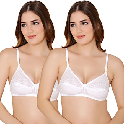 Bodycare cotton wirefree convertible straps comfortable non padded bra-1510SS