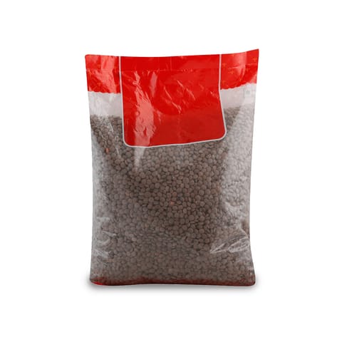 3 S Pulses - Masoor Whole (Black), 1 kg Pouch