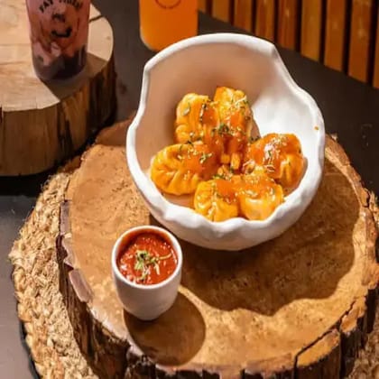 Veg Exotic Korean Bbq Momo [ 6 Pcs]