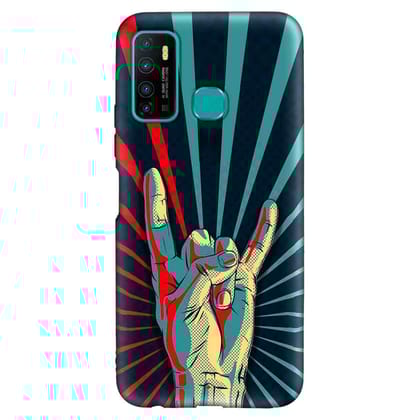 Hand in Rock HOT 9 Premium Embossed Mobile cover