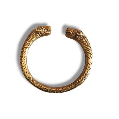 Boy Men Fashion Accessories - Traditional Kada Cuff  (3590)