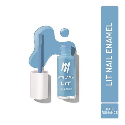 LIT Nail Enamal Pack of 2 And Gift Card Worth ₹ 400